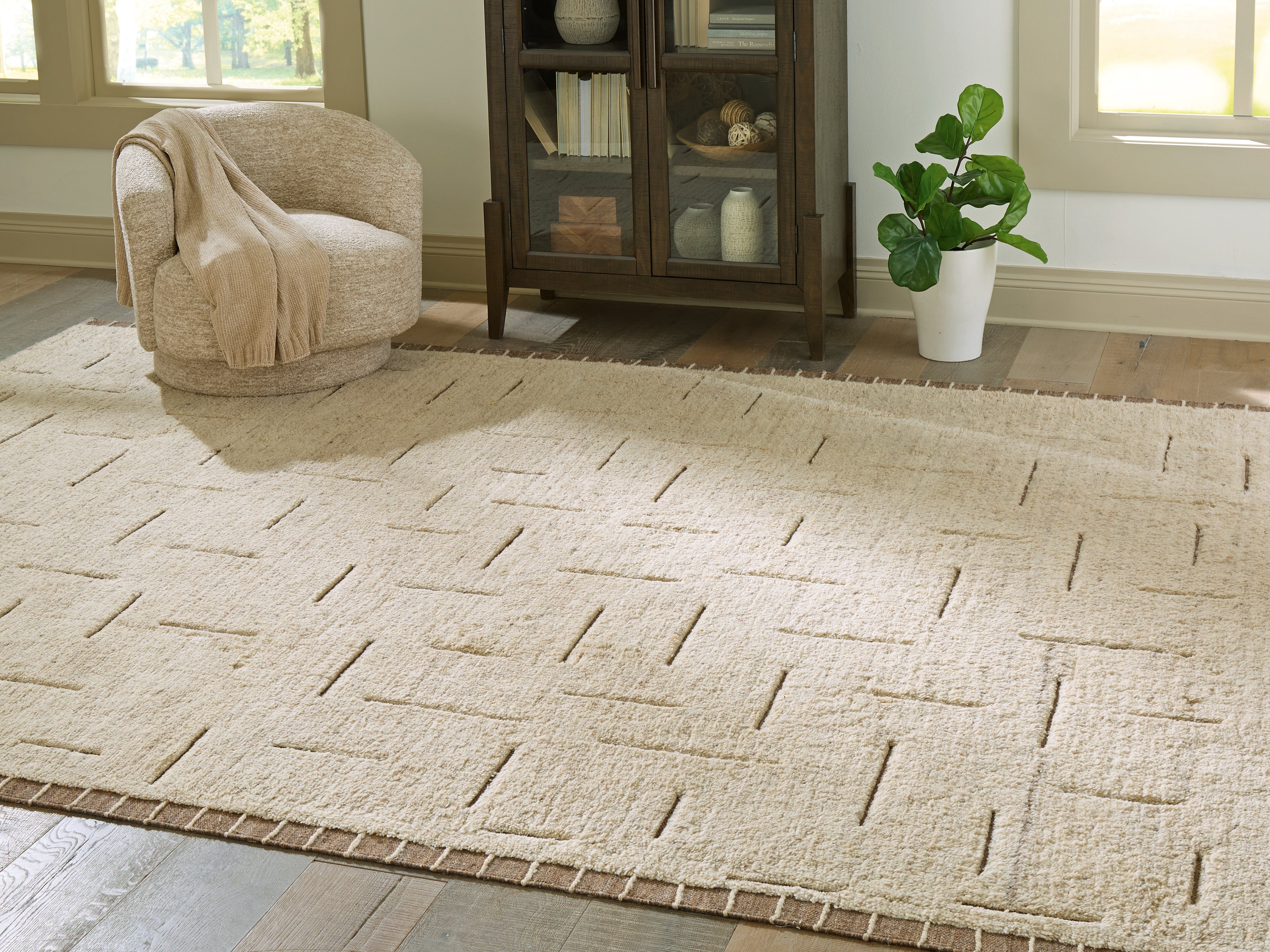 Best Deals Furniture - Ashley Furniture - Clayman Extra Large Rug - Extra Large Rug - R408340