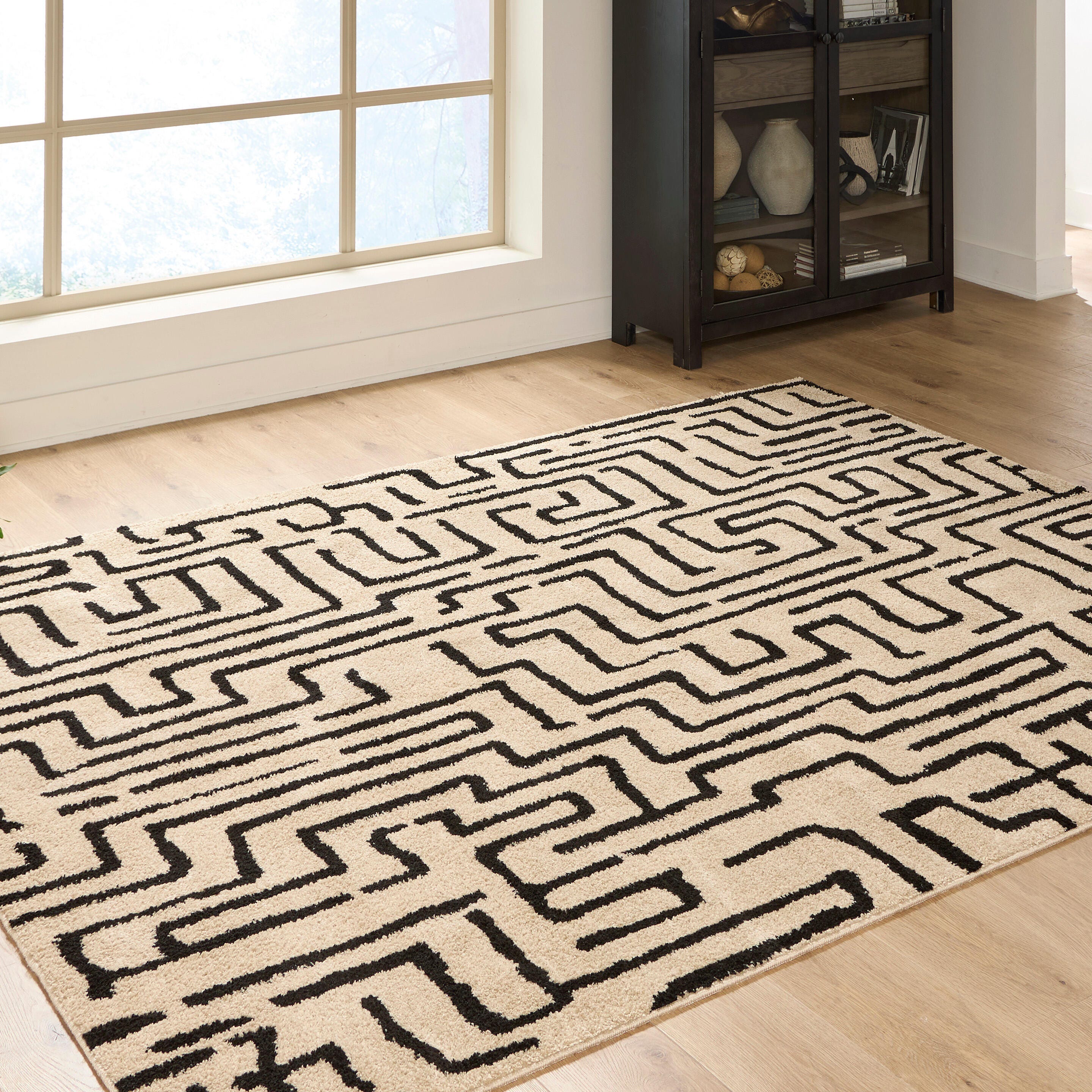 Best Deals Furniture - Ashley Furniture - Timworth Washable Large Rug - Washable Large Rug - R408601