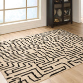 Best Deals Furniture - Ashley Furniture - Timworth Washable Large Rug - Washable Large Rug - R408601