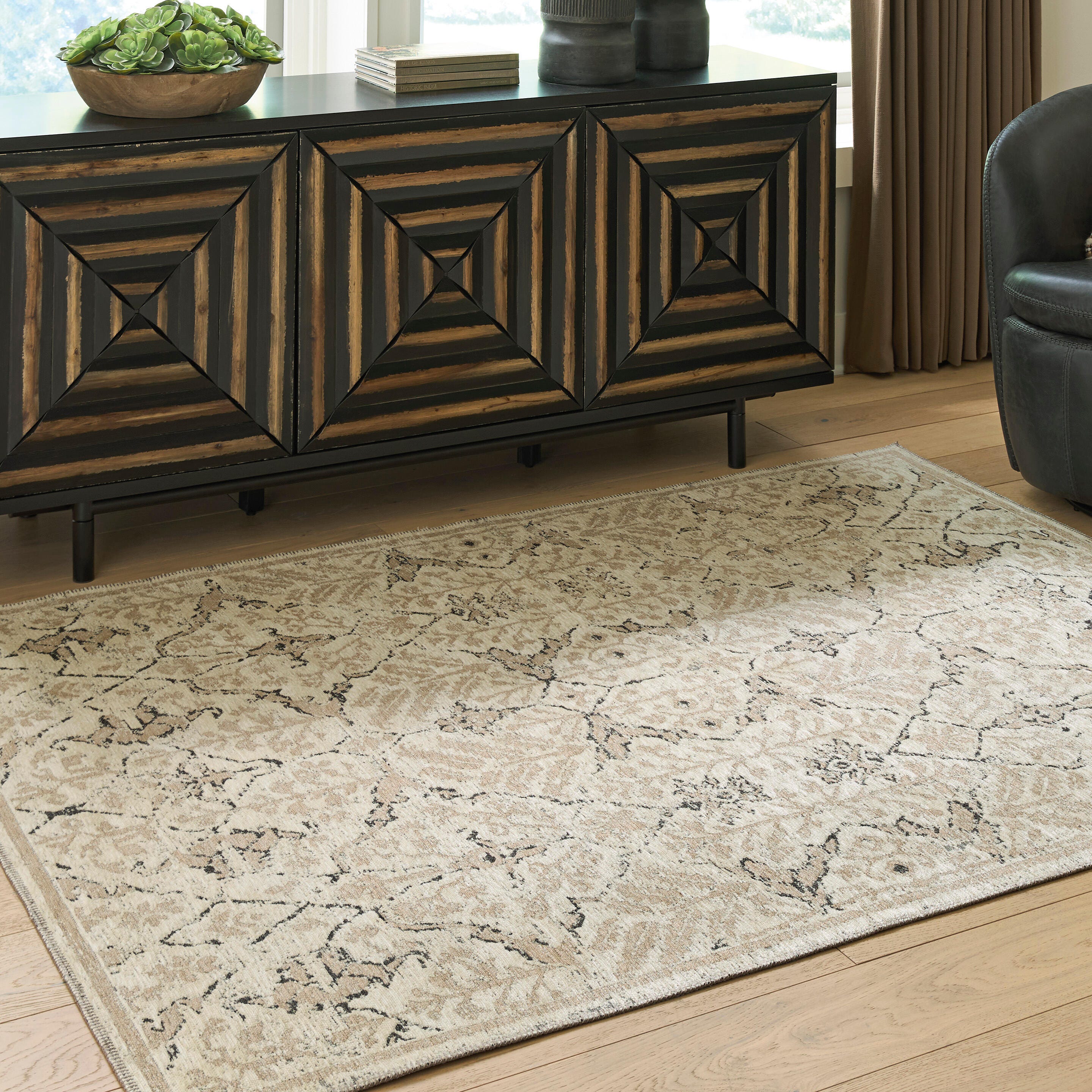 Best Deals Furniture - Ashley Furniture - Audville Medium Rug - Medium Rug - R408842