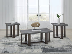 Best Deals Furniture - Ashley Furniture - Dynnford Table (Set of 3) - Occasional Table Set (3/CN) - T216-13
