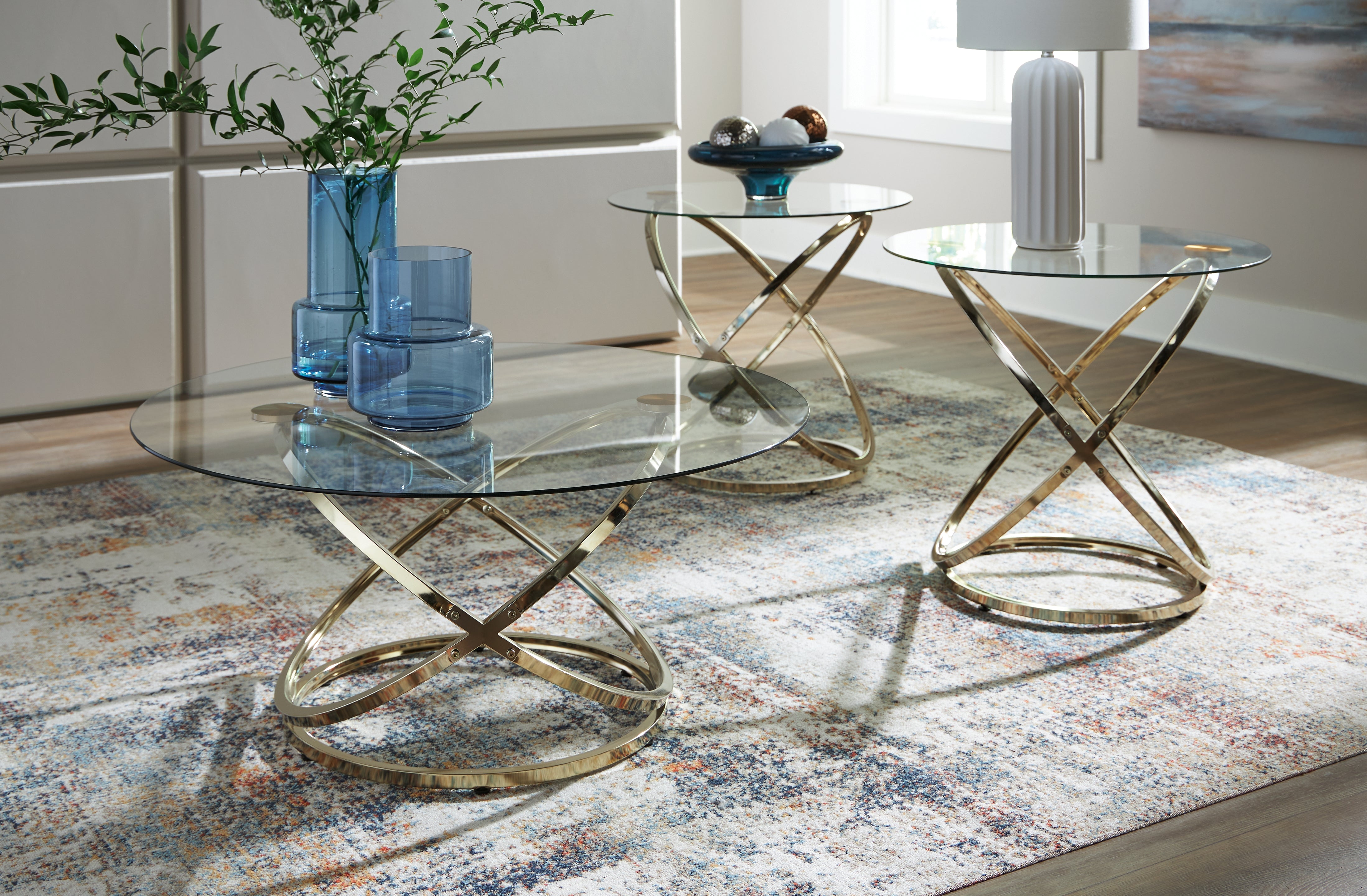Best Deals Furniture - Ashley Furniture - Crimonti Table (Set of 3) - Occasional Table Set (3/CN) - T273-13