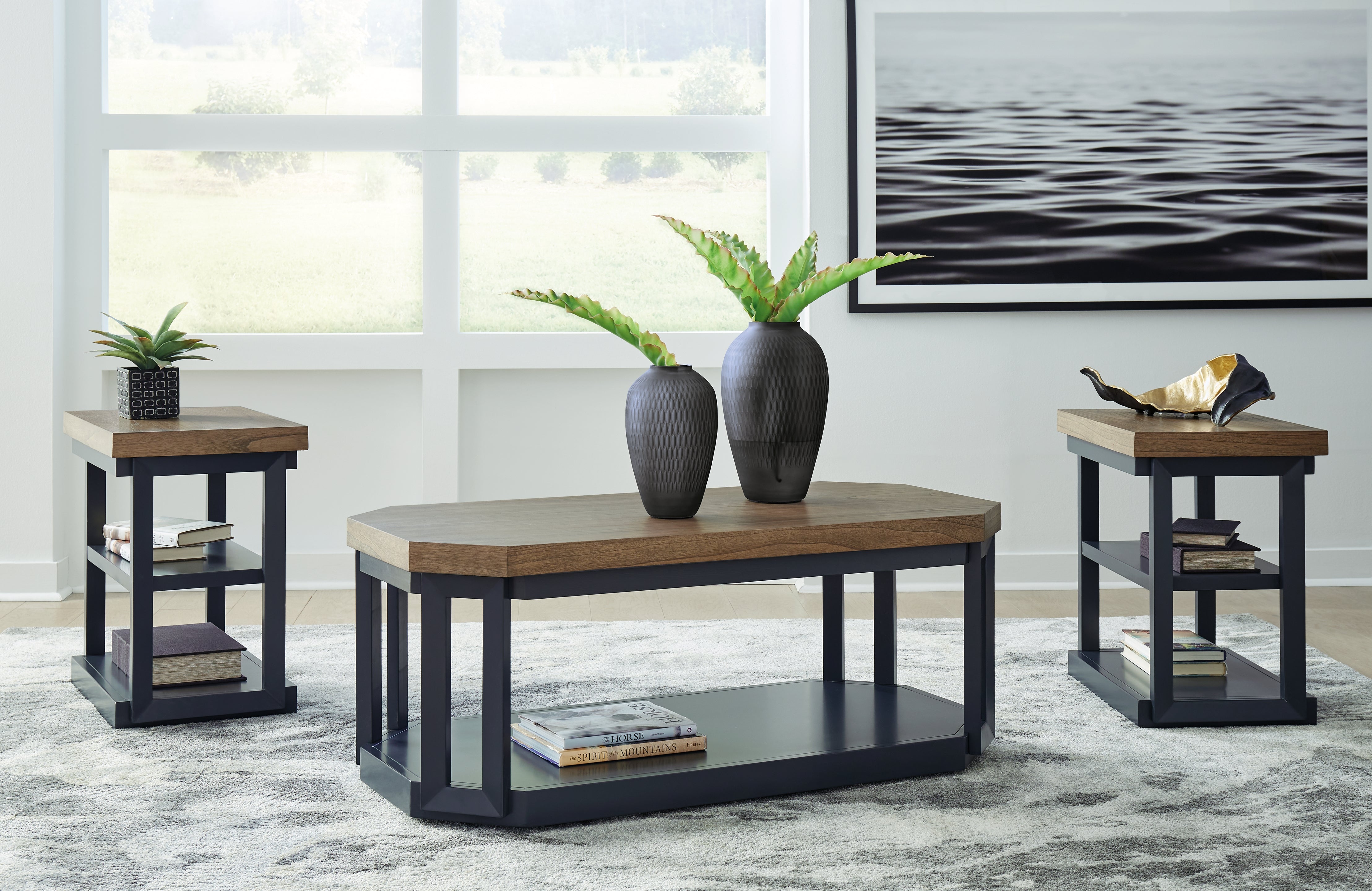 Best Deals Furniture - Ashley Furniture - Landocken Table (Set of 3) - Occasional Table Set (3/CN) - T402-13