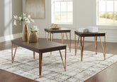 Best Deals Furniture - Ashley Furniture - Bandyn Table (Set of 3) - Occasional Table Set (3/CN) - T404-13