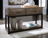 Best Deals Furniture - Ashley Furniture - Johurst Sofa/Console Table - Sofa Table - T444-4