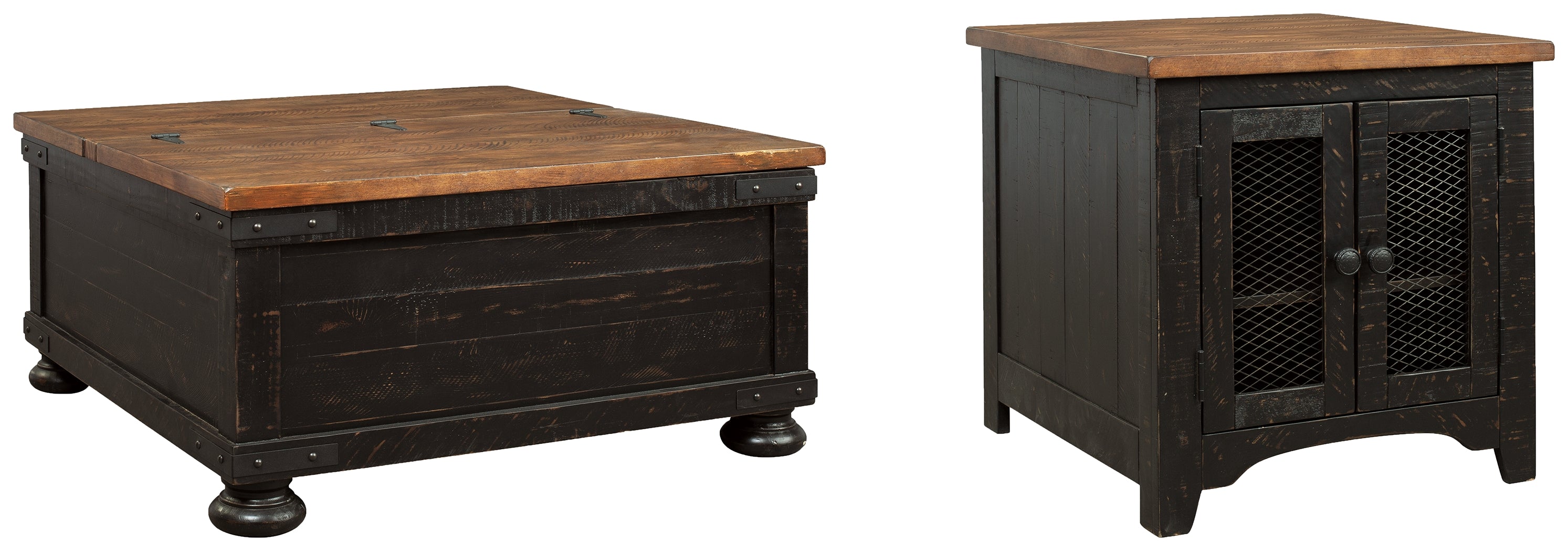Best Deals Furniture - Ashley Furniture - Valebeck Coffee Table and End Table - Coffee Table and End Table - T468T3