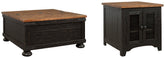 Best Deals Furniture - Ashley Furniture - Valebeck Coffee Table and End Table - Coffee Table and End Table - T468T3