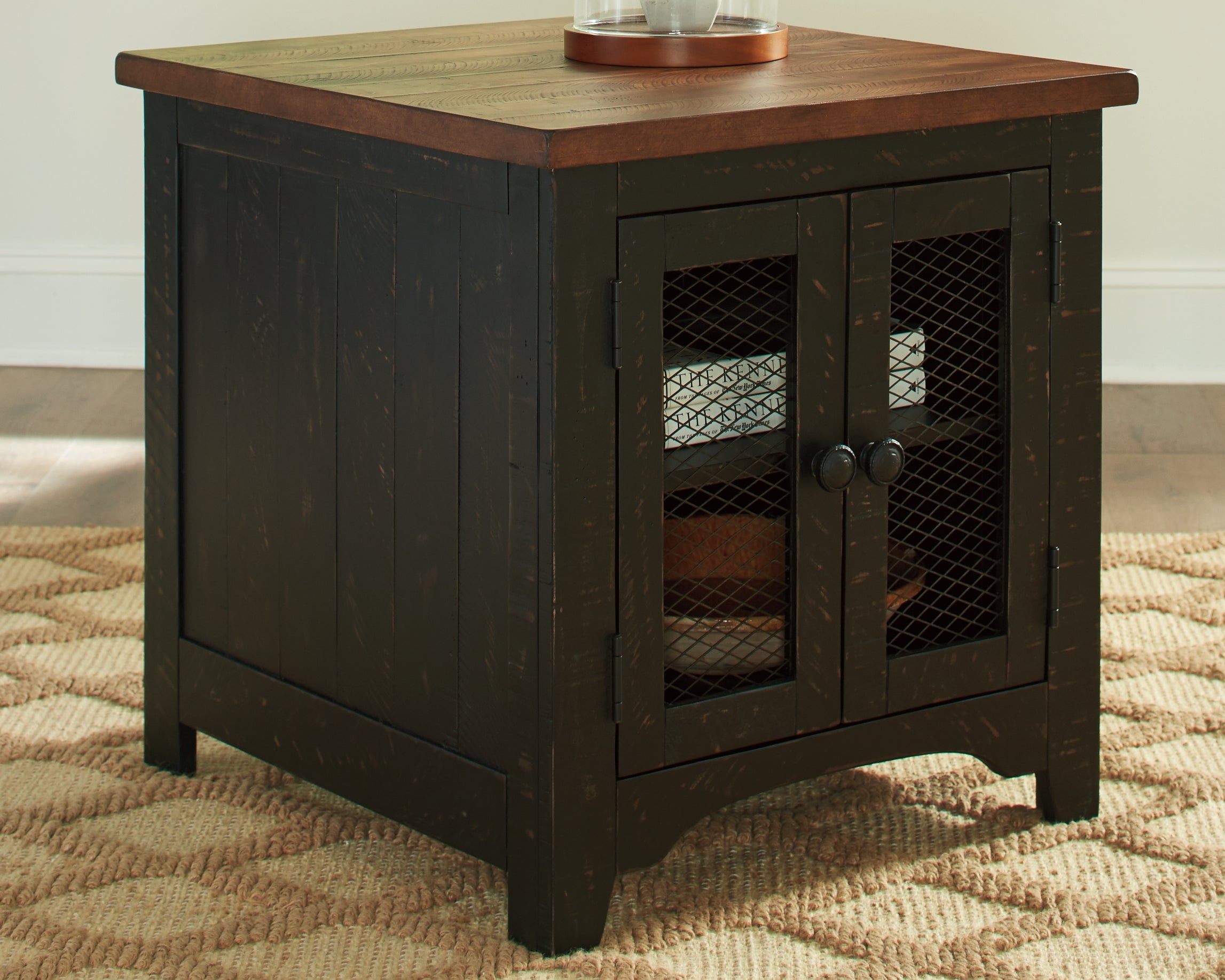 Best Deals Furniture - Ashley Furniture - Valebeck End Table - Rectangular End Table - T468-3