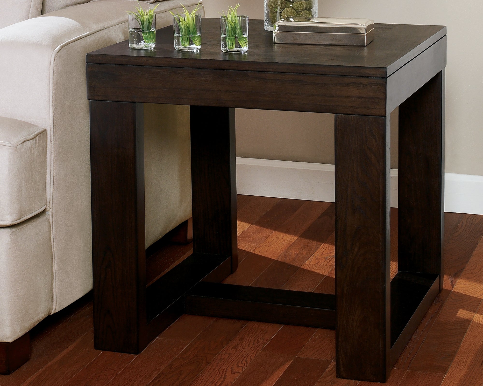 Best Deals Furniture - Ashley Furniture - Watson End Table - Square End Table - T481-2