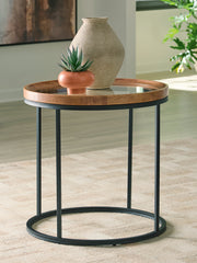Best Deals Furniture - Ashley Furniture - Noraluna End Table - Round End Table - T502-6