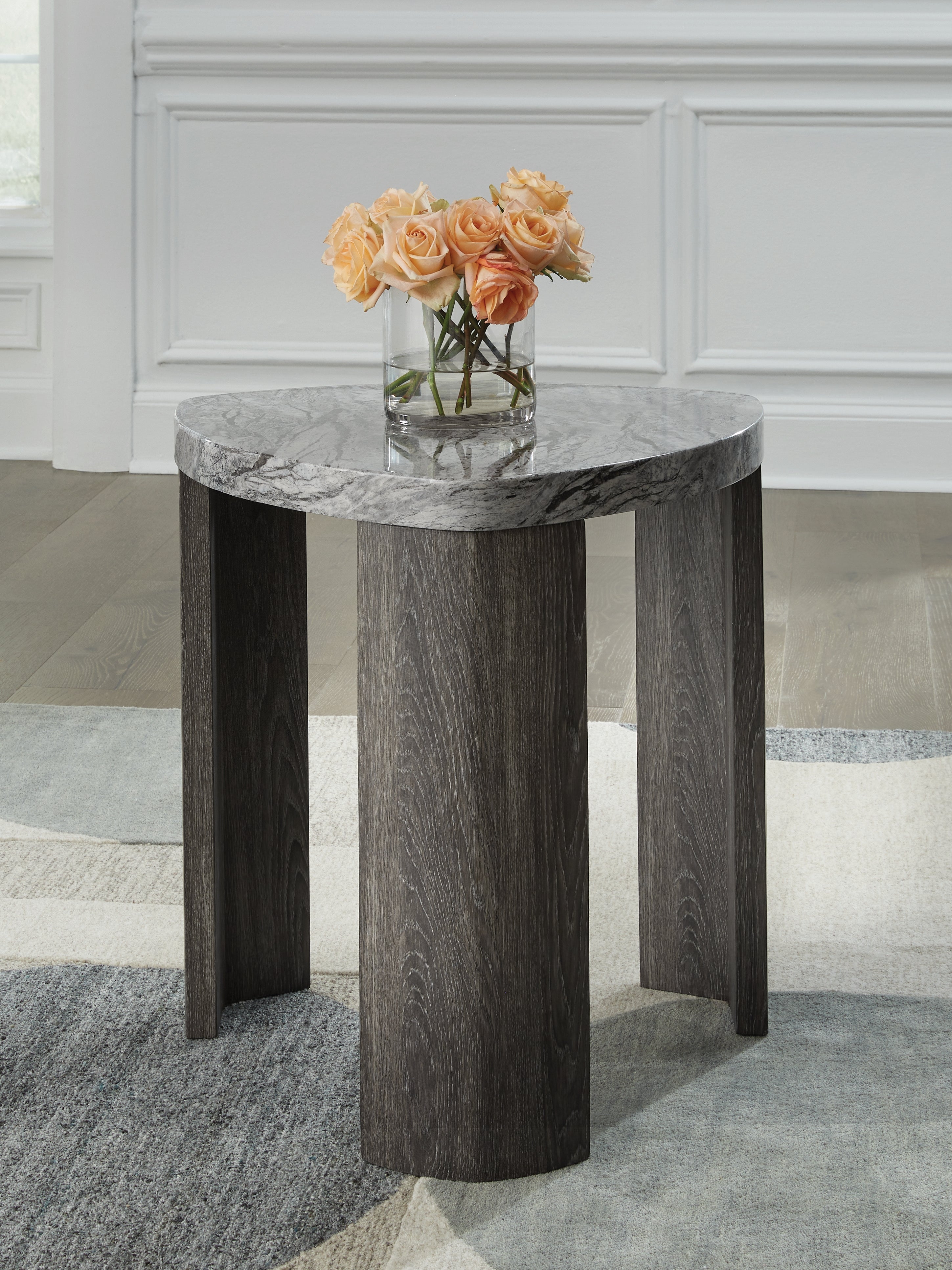 Best Deals Furniture - Ashley Furniture - Surmour End Table - Triangle End Table - T600-6