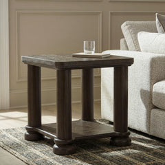 Best Deals Furniture - Ashley Furniture - Bannette End Table - Square End Table - T605-2