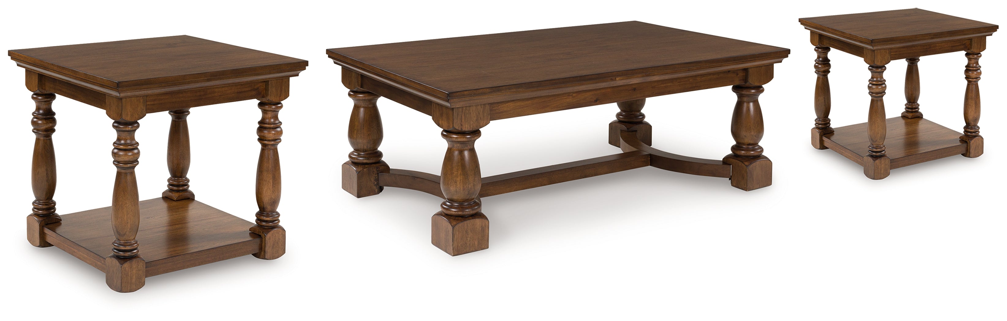 Best Deals Furniture - Ashley Furniture - Sturlayne Coffee Table and 2 End Tables - Coffee Table and 2 End Tables - T609T2