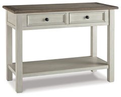 Bolanburg Coffee Table and 2 Chairside End Tables with Console