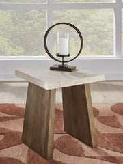 Best Deals Furniture - Ashley Furniture - Brendalhouse End Table - Square End Table - T642-2