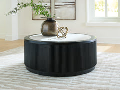 Best Deals Furniture - Ashley Furniture - Grayman Coffee Table - Round Cocktail Table - T650-8
