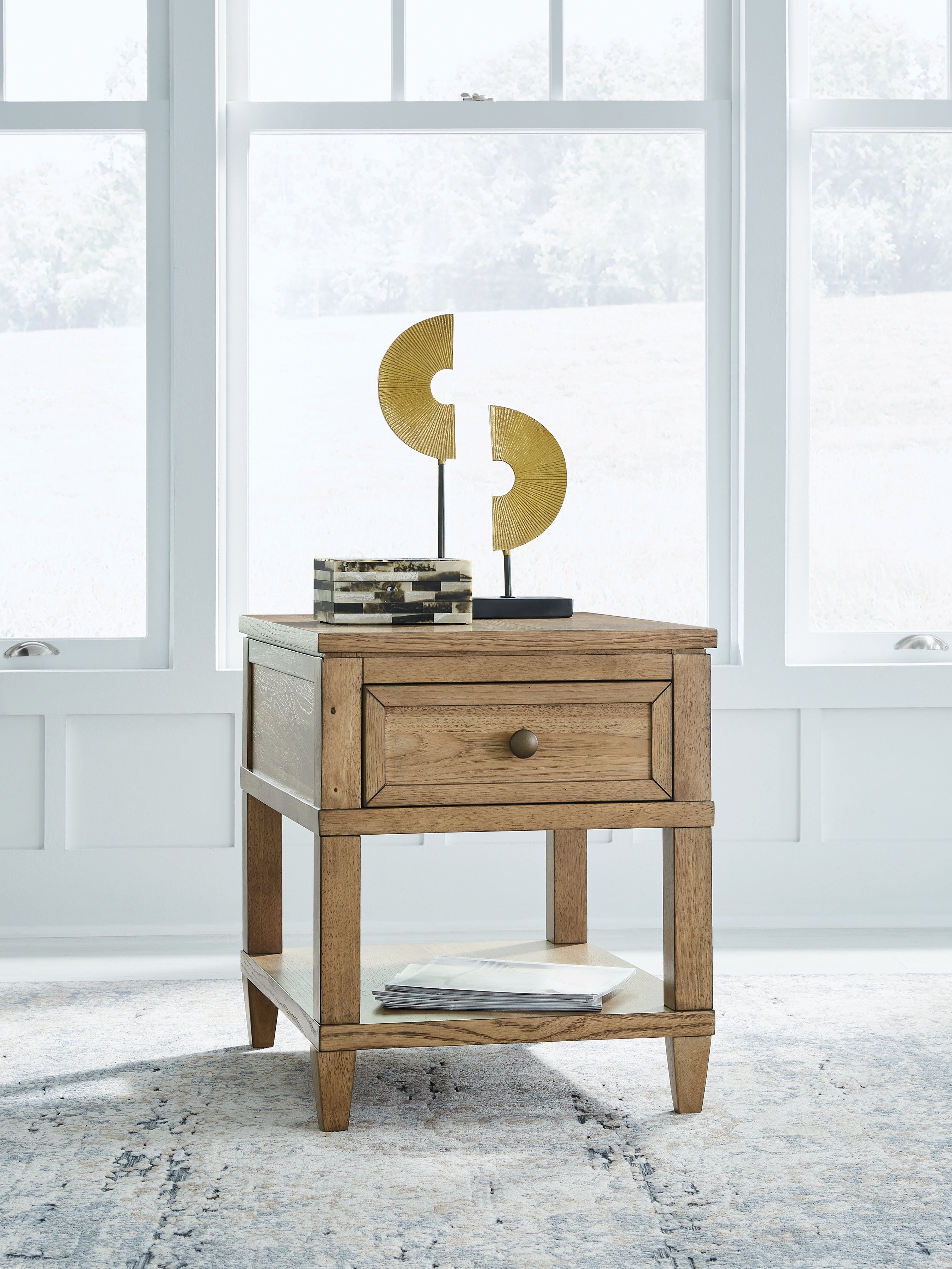 Best Deals Furniture - Ashley Furniture - Sharlance End Table - Rectangular End Table - T655-3