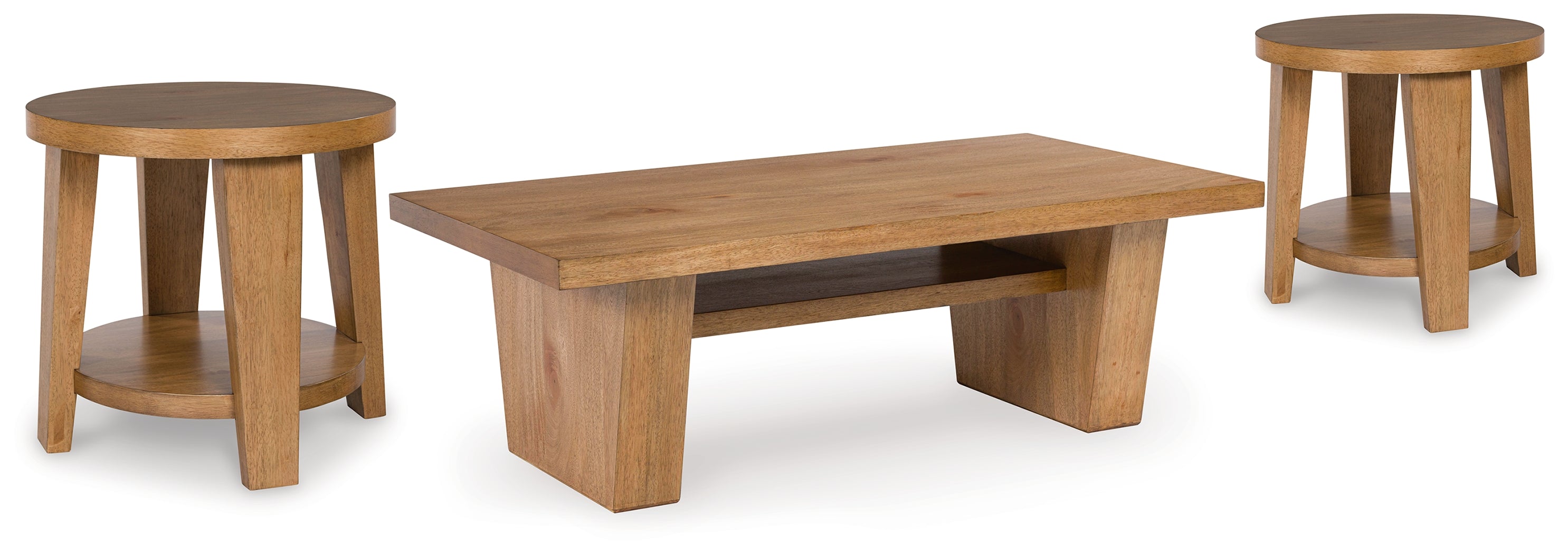 Best Deals Furniture - Ashley Furniture - Kristiland Coffee Table and 2 End Tables - Coffee Table and 2 End Tables - T674T1