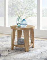 Best Deals Furniture - Ashley Furniture - Kristiland End Table - Round End Table - T674-6