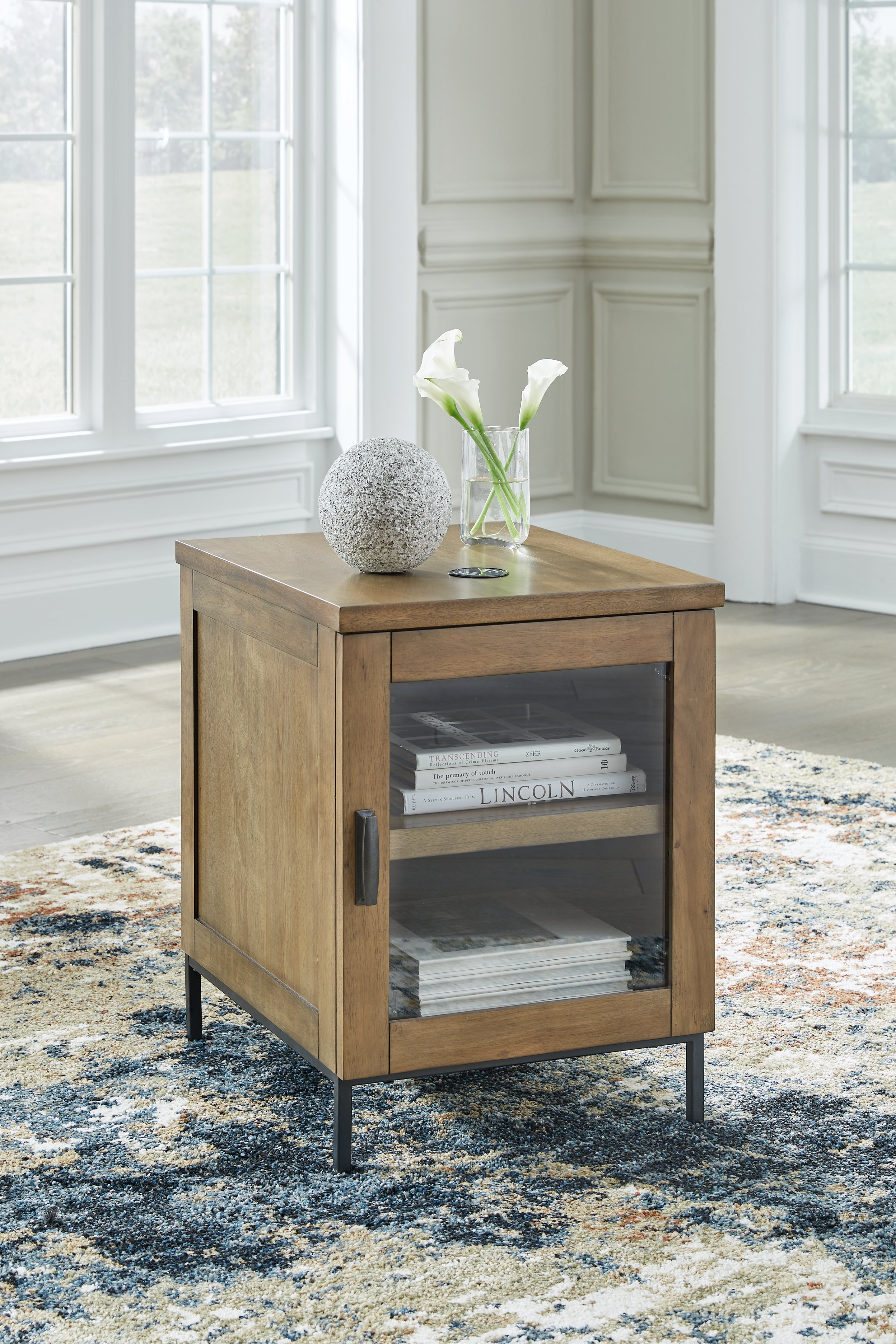 Best Deals Furniture - Ashley Furniture - Torlanta Chairside End Table - Chair Side End Table - T686-7