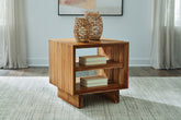 Best Deals Furniture - Ashley Furniture - Dressonni End Table - Square End Table - T690-2