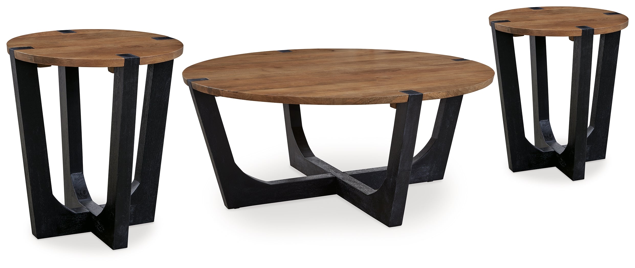 Best Deals Furniture - Ashley Furniture - Hanneforth Coffee Table and 2 End Tables - Coffee Table and 2 End Tables - T726T1