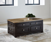 Best Deals Furniture - Ashley Furniture - Drazmine Lift-Top Coffee Table - Lift Top Cocktail Table - T734-20