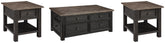Best Deals Furniture - Ashley Furniture - Tyler Creek Coffee Table and 2 End Tables - Coffee Table and 2 End Tables - T736T2