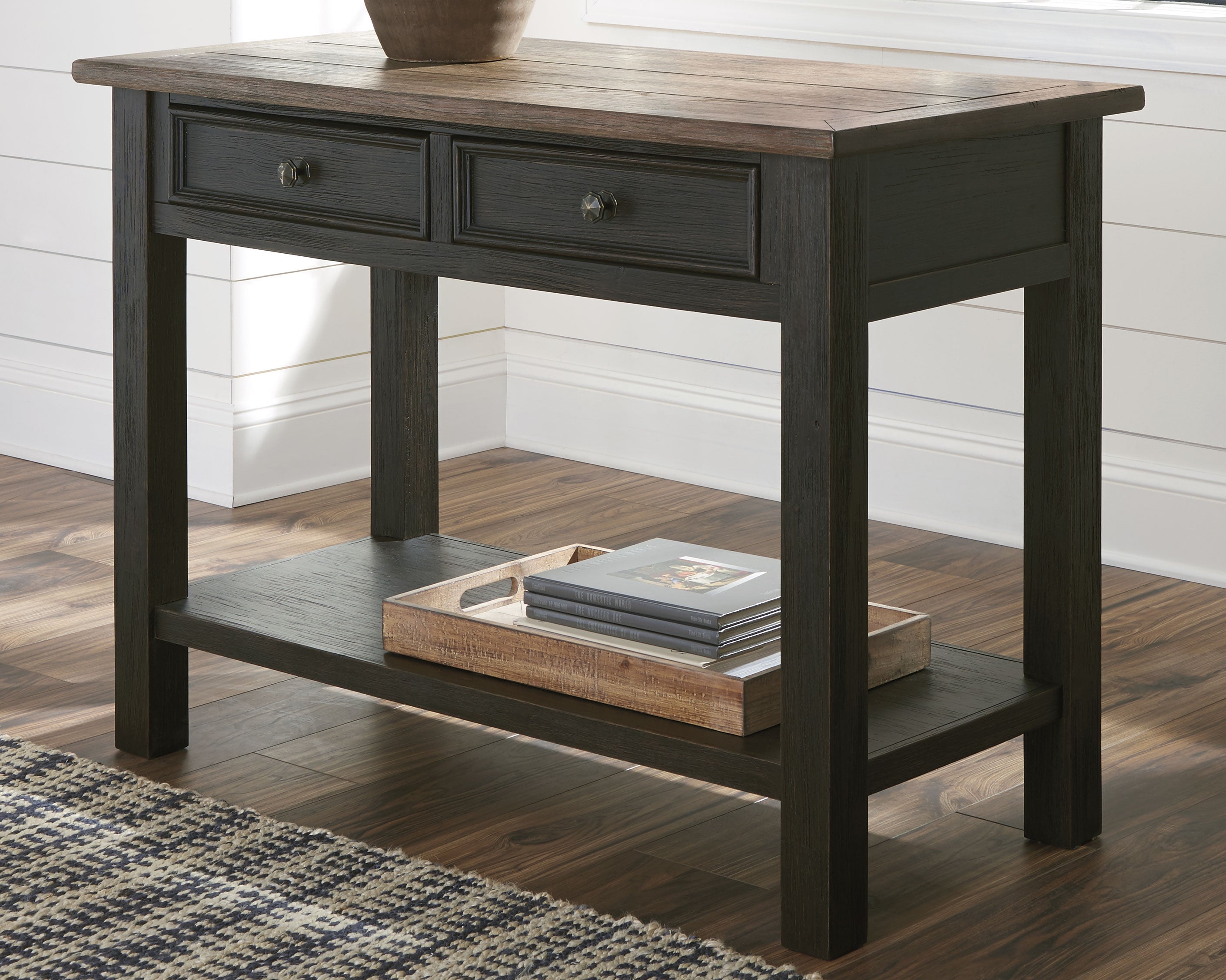 Best Deals Furniture - Ashley Furniture - Tyler Creek Sofa/Console Table - Sofa Table - T736-4