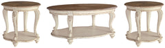 Best Deals Furniture - Ashley Furniture - Realyn Coffee Table and 2 End Tables - Coffee Table and 2 End Tables - T743T1