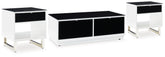 Best Deals Furniture - Ashley Furniture - Gardoni Coffee Table and 2 End Tables - Coffee Table and 2 End Tables - T756T1