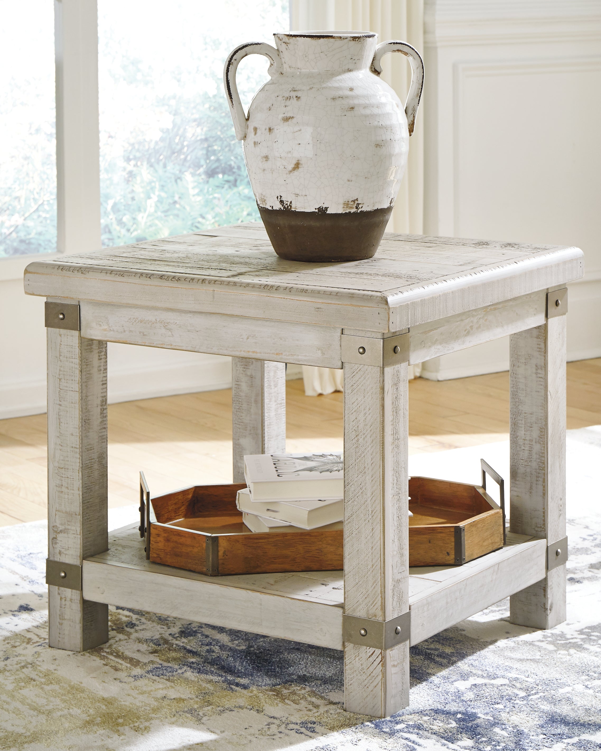 Best Deals Furniture - Ashley Furniture - Carynhurst End Table - Rectangular End Table - T757-3