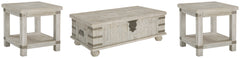 Best Deals Furniture - Ashley Furniture - Carynhurst Coffee Table and 2 End Tables - Coffee Table and 2 End Tables - T757T1