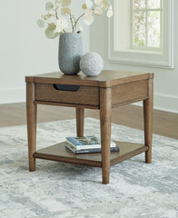 Best Deals Furniture - Ashley Furniture - Roanhowe End Table - Rectangular End Table - T769-3