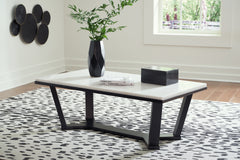 Best Deals Furniture - Ashley Furniture - Fostead Coffee Table - Rectangular Cocktail Table - T770-1