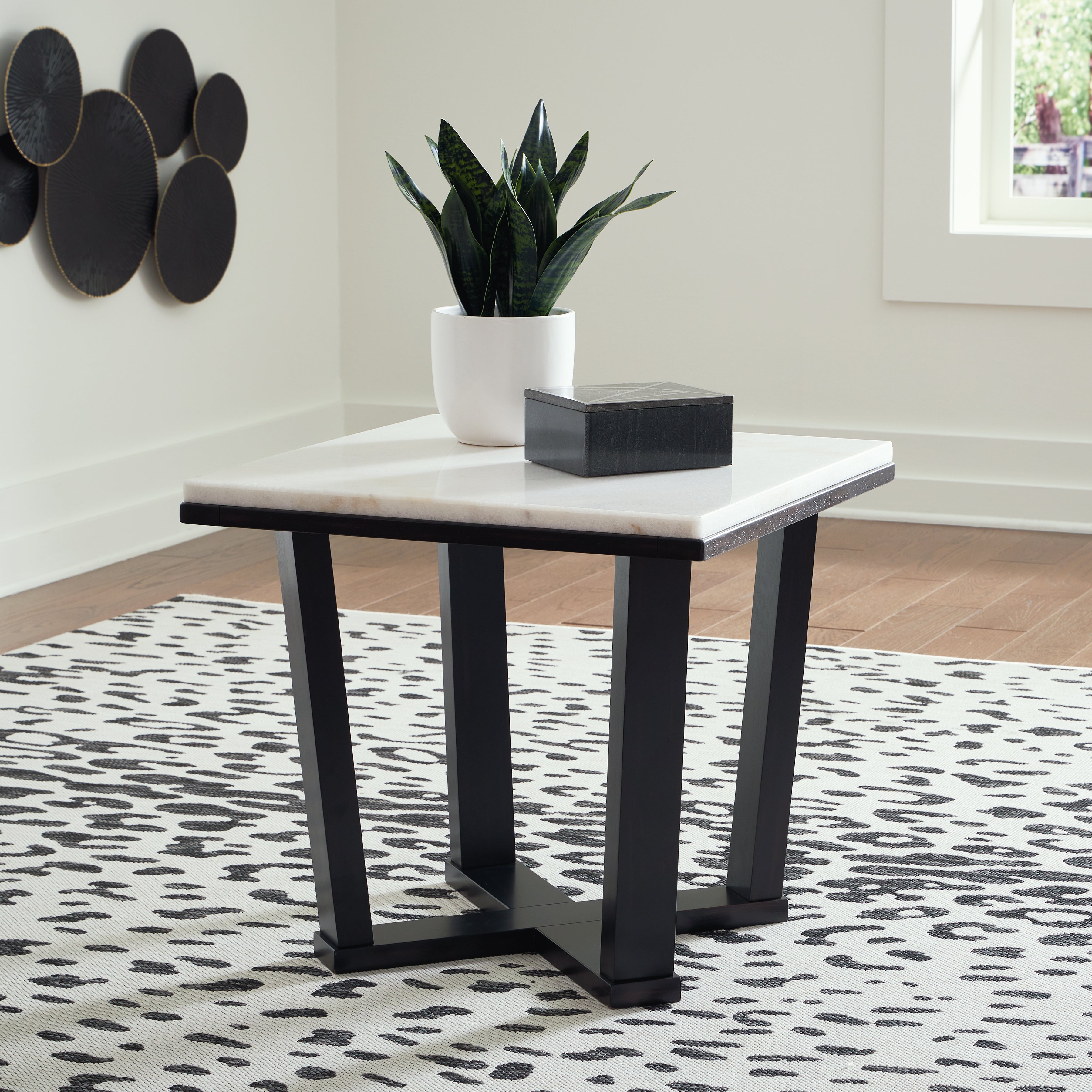 Best Deals Furniture - Ashley Furniture - Fostead End Table - Square End Table - T770-2
