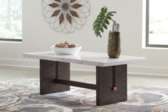 Best Deals Furniture - Ashley Furniture - Burkhaus Coffee Table - Rectangular Cocktail Table - T779-1
