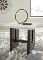 Best Deals Furniture - Ashley Furniture - Burkhaus End Table - Rectangular End Table - T779-3