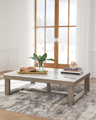 Best Deals Furniture - Ashley Furniture - Loyaska Coffee Table - Rectangular Cocktail Table - T789-1