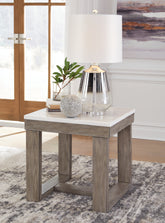 Best Deals Furniture - Ashley Furniture - Loyaska End Table - Square End Table - T789-2