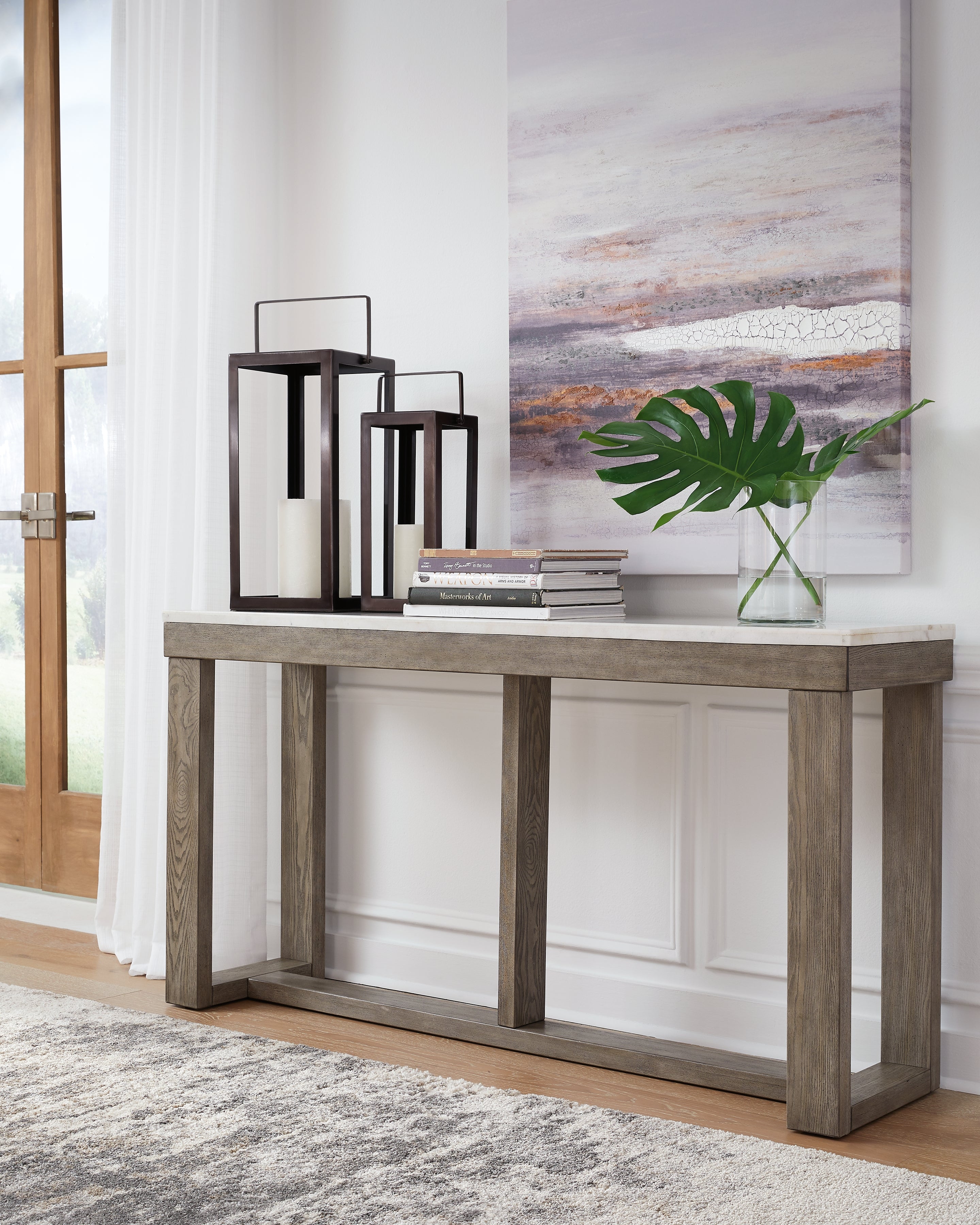 Best Deals Furniture - Ashley Furniture - Loyaska Sofa Table - Sofa Table - T789-4