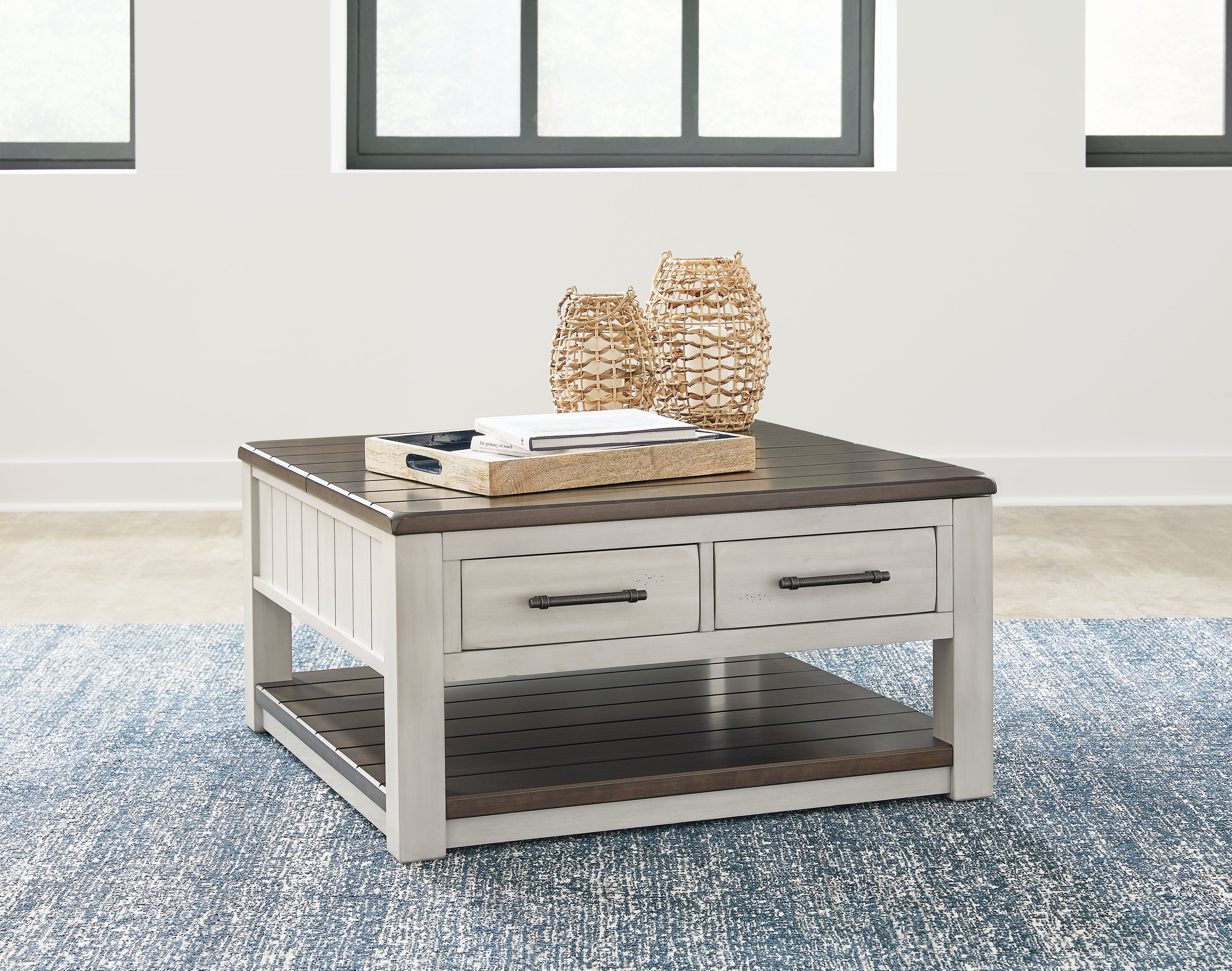 Best Deals Furniture - Ashley Furniture - Darborn Lift-Top Coffee Table - Lift Top Cocktail Table - T796-00