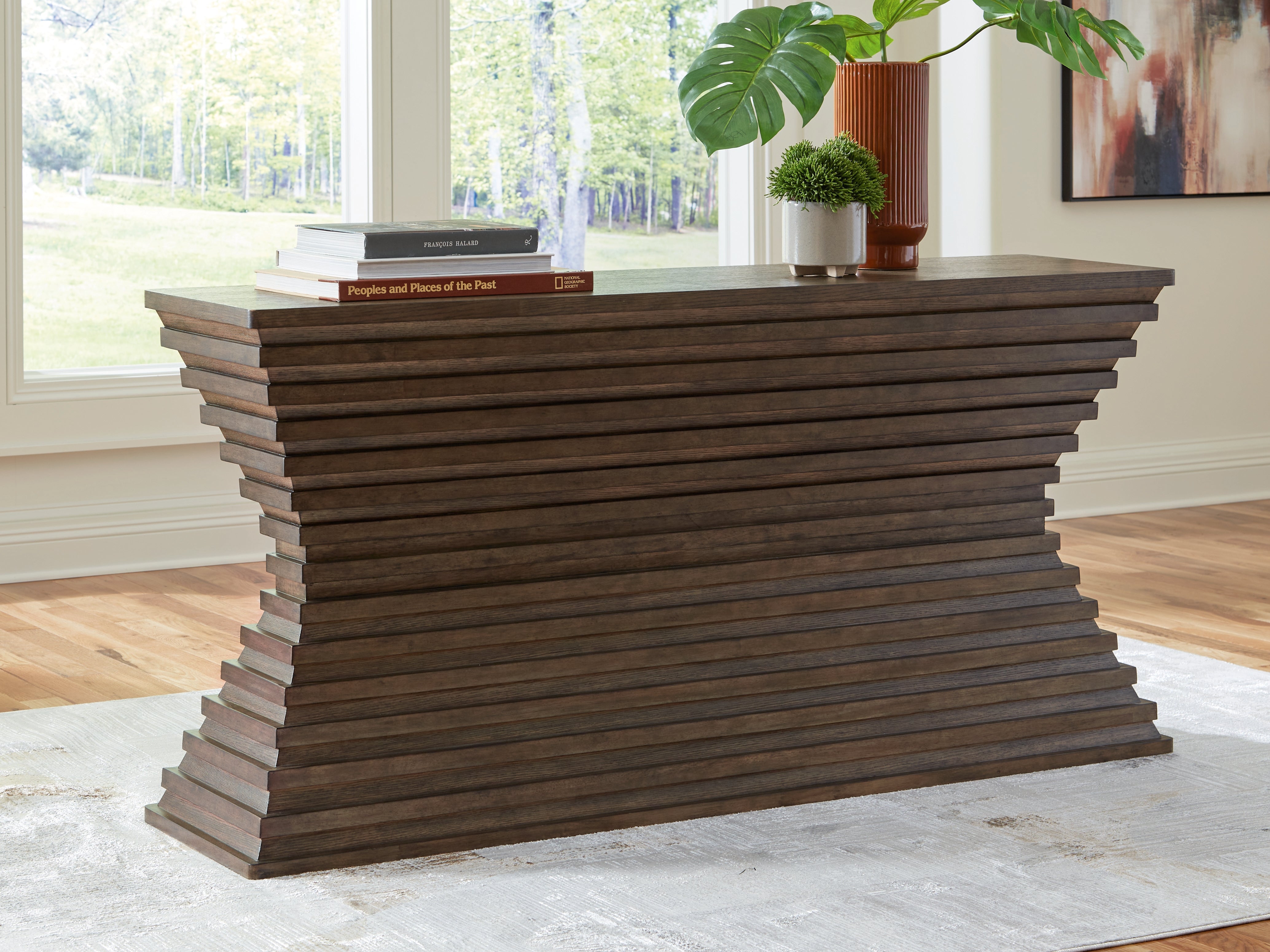 Best Deals Furniture - Ashley Furniture - Hannodream Sofa Table - Sofa Table - T821-4