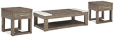 Best Deals Furniture - Ashley Furniture - Loyaska Lift-top Coffee Table and 2 End Tables - Lift-top Coffee Table and 2 End Tables - T854T1