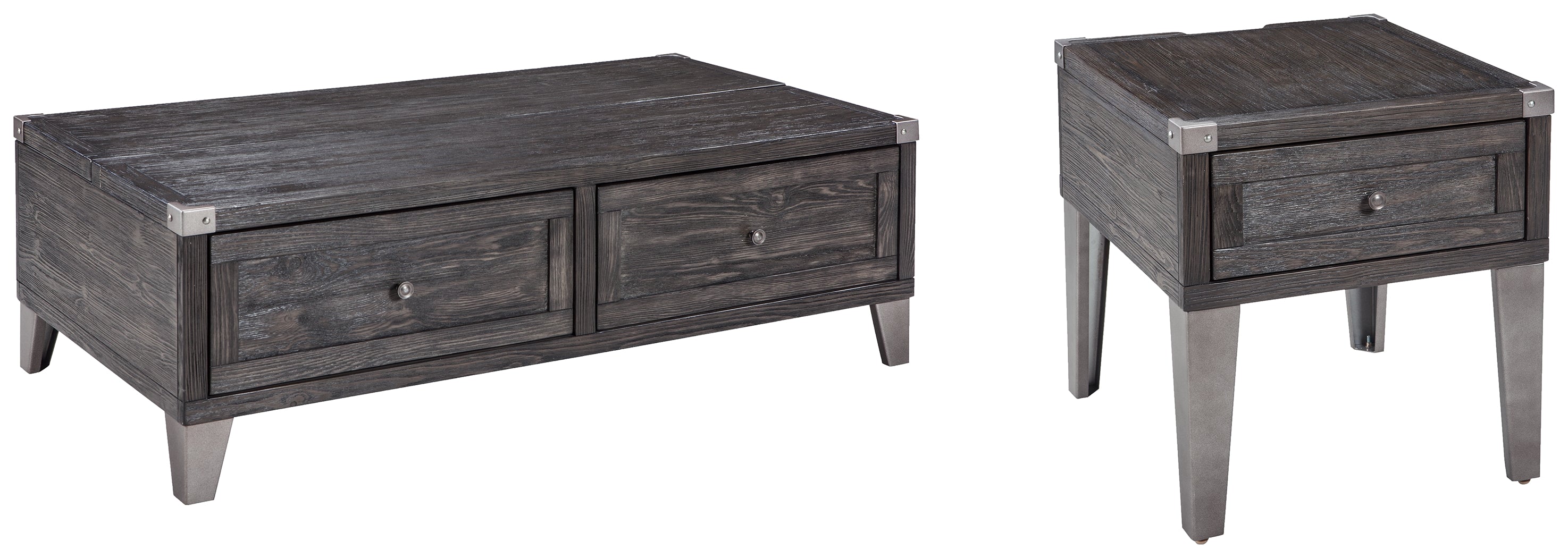 Best Deals Furniture - Ashley Furniture - Todoe Coffee Table and End Table - Coffee Table and End Table - T901T1