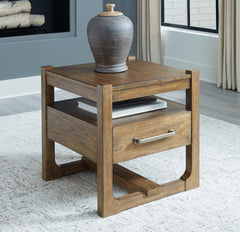Best Deals Furniture - Ashley Furniture - Cabalynn End Table - Square End Table - T974-2