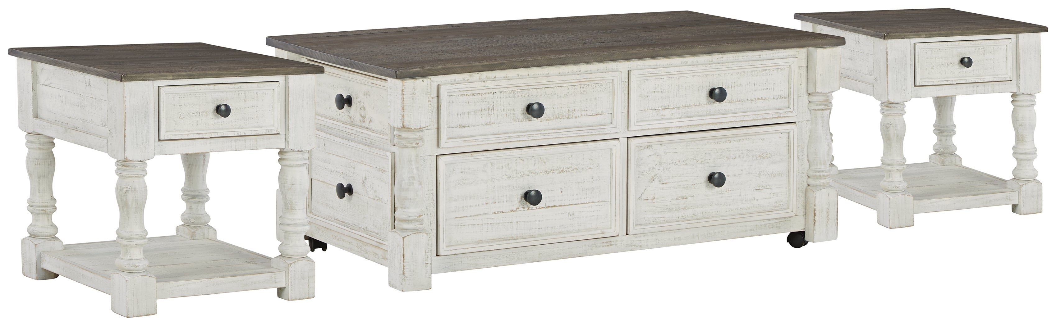 Best Deals Furniture - Ashley Furniture - Havalance Lift Top Coffee Table and 2 End Tables - Lift Top Coffee Table and 2 End Tables - T994T1