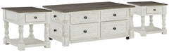 Best Deals Furniture - Ashley Furniture - Havalance Lift Top Coffee Table and 2 End Tables - Lift Top Coffee Table and 2 End Tables - T994T1