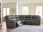 Best Deals Furniture - Ashley Furniture - 5Z - Pittson 5-Piece Power Reclining Sectional - 5-Piece Power Reclining Sectional - PCU12600S4