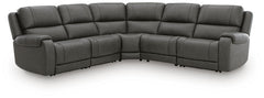 Best Deals Furniture - Ashley Furniture - 5Z - Pittson 5-Piece Power Reclining Sectional - 5-Piece Power Reclining Sectional - PCU12600S6